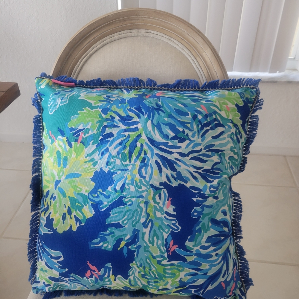 Lily Pulitzer Throw pillow